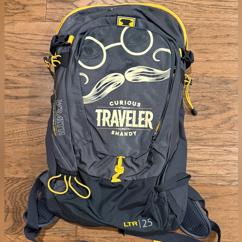 Mountainsmith Wraith 25 Gray and Yellow Hiking Backpack